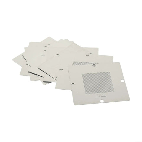 10 stencil templates for BGA Reballing Kit 90mm Reball Station Fixture Jig Set With 10 Stencil Templates And Metal PCB Holder For Soldering Repairs