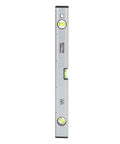 Ycauty Spirit Level Magnetic Measuring Ruler Aluminium Alloy for DIY Projects Home Garden 500mm Silver (500mm) shown vertically.