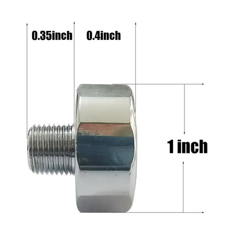 1 Inch Pressure Gauge Mini Micro Manometer 1 By 8NPT For Paintball PCP Airsoft Mountaineering And Diving 1500psi 6000psi Silver Finish
