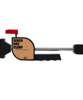 Bench Dog Clamp Set 2 Pack Press On Gear Locking With One Hand Operation side view with gear lock and handle visible