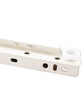 Close-up of Full Extension Drawer Slides For Cabinets And Desks With Dual Slide Rails Beefy Heavy Duty Track System Quiet Rollers