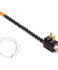 Heavy Duty Acid Resistant Coolant Sprayer With Adjustable Nozzle and Slick Mist Setup for Drill Presses and Workshop Lubrication tubing and mount
