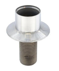 Heavy Duty Universal Faucet Hose Guide In Brushed Nickel, sturdy mounting bracket for kitchen faucet sprayer head.