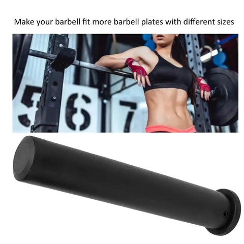 Adapter Sleeve No Frills Converts 1 Inch Standard To 2 Inch Weight Posts, visible sleeve with durable PP build and lock system