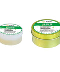Two containers of Lead Free Soldering Flux Paste For Precise Joints In Phones And Computer Hardware Repair shown, different sizes.