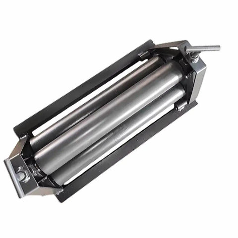Dead Simple Sheet Metal Working Setup Features A Smooth Manual Slip Roller Bender With Quick Release Upper Shaft For No Sweat Bending Of Thin Aluminum And Copper