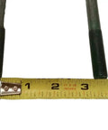 Beefy Heavy Duty Trailer U-Bolt Kit For 3-Inch Round Axles, 6-1/2-Inch Long, 1/2-Inch Diameter, 4-Pack, Fits 5200 And 6000 Lb Axles, Durable Hardware For Secure Towing, measured with tape