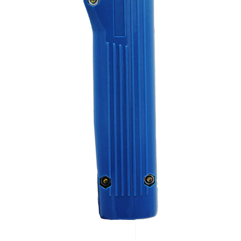Blue handle of Air Plasma Cutting Torch Head With High Frequency For 40A Cutting, Pro Grade Plasma Cutter Accessory with durable design.