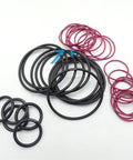 Heavy Duty Nitrile 90 Seal O Ring Kit 4C-4782 All-In-One Direct Replacement For CAT Excavator with various sized rings shown.