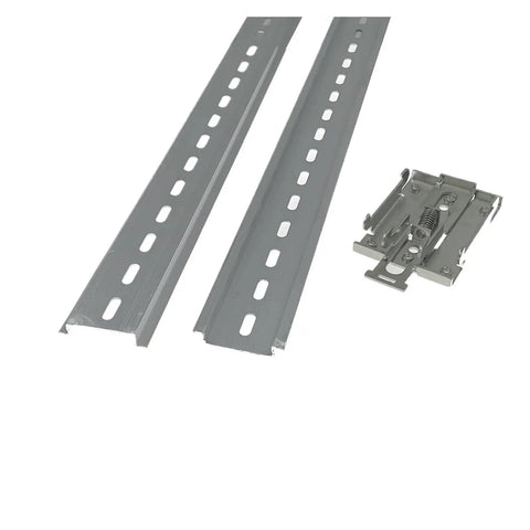 350mm DIN Rails With SSR Mounting Panel Enclosure For 3D Printer Frame Components, integrated SSR mount and cable slots