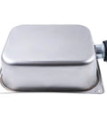 7 Liter Stainless Steel Fuel Tank For Gasoline And Diesel Parking Heaters, Beefed Up Sealed Neck Design, side view