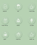 Solid Desk Companion Electric Beverage Warmer Keeps Your Morning Brew Piping Hot With Dead Simple USB powered convenience, food and drink icons.