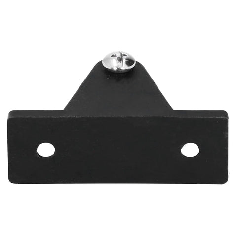 Heavy Duty 12 Piece Boat Deck Hinge Jaw Slide Eye End Cap Kit For Marine Yacht Bimini Top 7/8 Inch Black Nylon Pipe Tube Fitting Replacement Hardware Accessory Set black nylon hinge bracket with screw holes