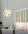Room Pendant Lamp With Acrylic Saturn Design, Kid Friendly Princess Style Suspension Light For Kids Room, E27 Socket, Max 60W