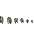 50 Piece Stainless Steel Self Tapping Thread Inserts Kit For Plastic And Metal Repair With Elastic Shock Resistant Coil And Wire Thread Reinforcement DIY Friendly, assorted sizes