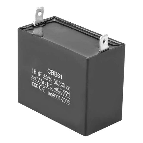 Motor Starting Capacitor Built To Last 350V AC 16uF 50 60Hz with durable metallized polypropylene film shell