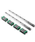 Dope Linear Motion Rail That Slides Smooth As Butter Available In 7mm To 3000mm Long Sizes with green and black core bearings.