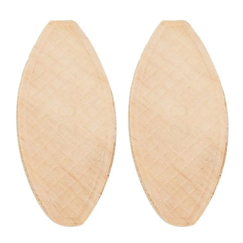 100 Pack Beech Wood Biscuits Size 20, 56 X 23 X 4 Mm, Sturdy Solid Wood For Clean, Tight Joints