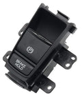Electric Parking Brake Actuator Switch Electronic Automatic E Brake Replacement Straight Swap for 2015 2019 Vehicles - top view of a black switch unit.
