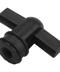 Heavy Duty Commercial T Head Shock Absorbing End Fitting For Hydraulic Rod Screw Head System 500kg High Load Capacity Replacement Part 269501984 And 269501717 Keeps Your Machine Running Strong Like New With Solid Reliable Heavy Work And Home Sites, black polymer