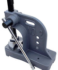 Professional Two Ton Arbor Press Built Freakin Solid With A Heavy Cast Iron Base And Precision Machined Steel Anvil close-up view