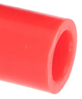 Close-up of red silicone hose cap, part of the 10 Pack Silicone Intake Vacuum Hose Caps For 16mm Inner Diameter, Durable End Plugs