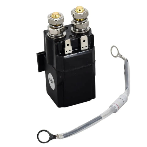 Premium 48 Volt Slotted Solenoid Assembly For Club Car DS 1995 Up And Precedent Golf Carts 2004 To 2008 Replacement Part SU60 2122P