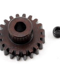 M5 Pinion Gear 20 Tooth MOD1 For One Eighth Scale RC Cars With 5mm Bore And Set Screw CNC Machined Steel Built To Last Lightened And Hardened