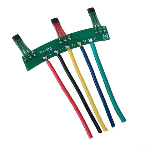 Hall Sensor Board Replacement For Electric Bikes And Scooters, 213 Hall N41 4601 Hall Effect Sensor with colored wires