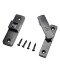 Heavy Duty Flip Latch Lock For Doors, Gates, Barns, Garages And Sheds 90/180 Degree Sliding And Swinging Bolt, Zinc Alloy, Black