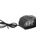 Ultra Bright Universal Headlight 12V To 100V LED Light for electric bikes, motorcycles, and trikes with clear lens and wiring