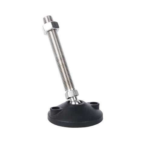 Bulletproof Nylon Adjustable Leveling Feet With Swivel Base And Flexible Joints For Unshakeable Stability Wear Resistant Build with threaded base