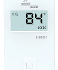 Element Non Programmable Floor Heating Thermostat With Dual Voltage 120 240V, No Fuss Floor Temperature Sensor, Built In GFCI