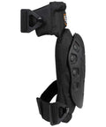 Side view of All Day Comfort Hinged Gel Knee Pads With Slip Resistant Rubber Caps, Quick Release Clips And Adjustable Straps