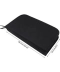 Pro Grade Guitar Tool Kit For Setup And Repair, Deluxe Luthier Tools Bundle with black carrying case dimensions
