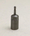 Heavy Duty Hex Impact Socket Kit Nineteen mm And Three Quarter Inch Magnetic Nut Driver shown on neutral background
