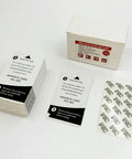 Adhesive Cleaning Cards For Evolis Primacy Zenius Elypso Badgy 200 Compatible Card Printer Roller Maintenance Kit with 50 sheets