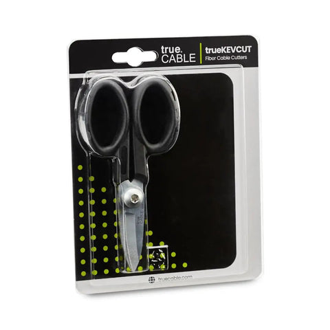 Packaging of Kevlar Shears For Fiber Optic Cable Cutting, 5.5 Inch Industrial Grade High Carbon Steel Scissors With Precision Blades