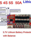 Premium 5S BMS Board For 18650 Lithium Cells Running Butter Smooth With 50A Balanced Charging Rock Solid Short Circuit Guard Wire Harness Included No Mess Setup Get Your Build Rolling Tonight