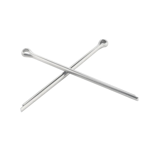 All-In-One Stainless Steel Cotter Pin Kit 25 Pcs In 5 Sizes for automotive, showing two crossed pins