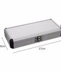 Heavy Duty Steel Bolt Extractor Socket Set 10pc For Gnarly Rusted And Rounded Nuts Fits Standard Ratchets storage case, 17x8x3.5cm.