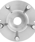 Top view of Two Pack Front Wheel Hub Bearing Repair Kit 930-010K for Kia Forte and Hyundai Elantra, OE-equivalent, metal finish.