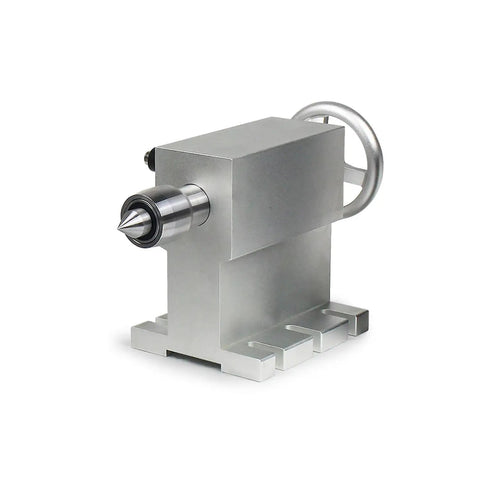 MT2 Tailstock With 100mm Center Height Live Center For Woodworking Lathe Movable Chuck Handle For CNC Router Rotary