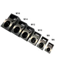 Premium Cnc Multi Station Wedge Type Clamping Block Parallel Side Mounted Machine Vise For Precision Machining M6 to M16 sizes