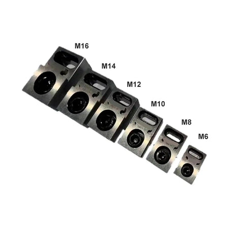 Premium Cnc Multi Station Wedge Type Clamping Block Parallel Side Mounted Machine Vise For Precision Machining M6 to M16 sizes