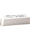 Built Like A Tank IP67 Waterproof 24 Volt LED Driver Power Supply 20 Watt 0.84 Amp Switching Transformer, compact white unit.