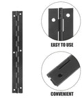 Long Piano Hinge For Jewelry Box And Wooden Box With Stainless Steel Small Hinges And 6.1 Cm Hole Spacing Tough DIY Box Hardware