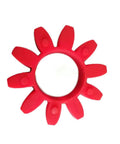Red polyurethane element from Beefed Up Heavy Duty Flexible Coupling Element Kit GR75 Jaw Coupler Damper Set Urethane Elastomer