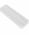 White breadboard from Starter Electronics Component Kit With Resistor Capacitor Diode Modules For Beginners Beginner Friendly Hands On Projects
