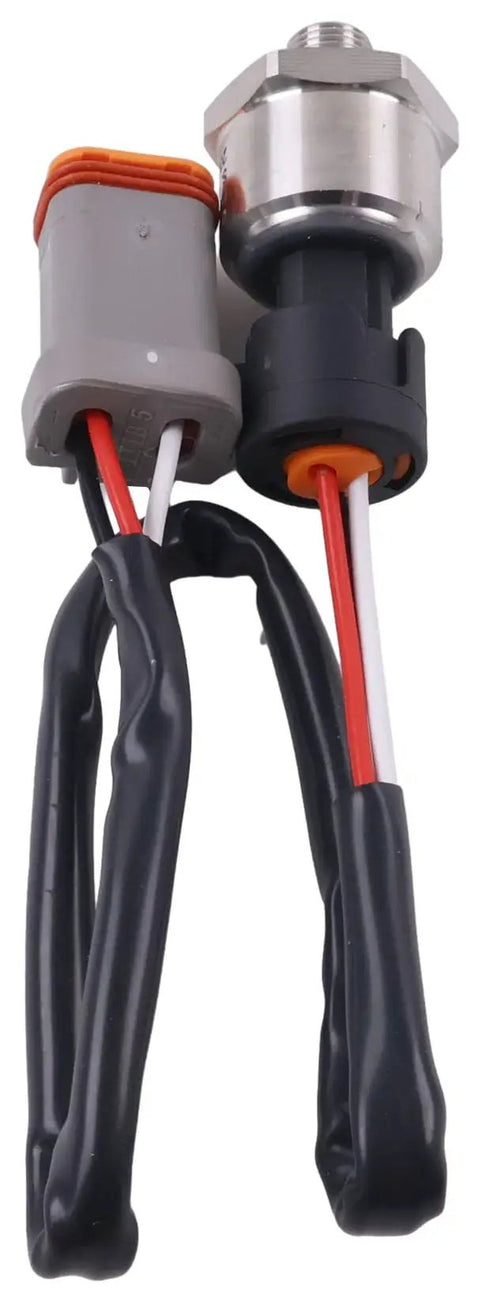 200 PSI Pressure Sensor For Thermo King Transducer LP T-1200R T-1000R T-880S T-580R Replacement showing connectors and wires